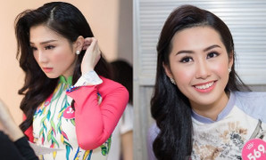 Nhan sắc các hoa khôi sinh viên trong hậu trường Hoa hậu Việt Nam
