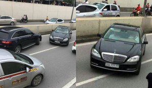 Chủ xe Mercedes biển ngũ quý chạy ngược chiều trong hầm Kim Liên, Hà Nội là ai?