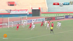 Video trực tiếp U16 Việt Nam vs U16 Myanmar giải U16 Đông Nam Á 2018