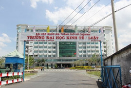 Đại học Kinh tế - Luật TP.HCM công bố điểm chuẩn