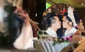 Video: Con gái NSND Hồng Vân khiêu vũ tình tứ ngọt ngào với chồng trong lễ cưới