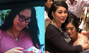 Con gái NSND Hồng Vân bật khóc khi nghe mẹ hát 'Nhật ký của mẹ' trong tiệc cưới