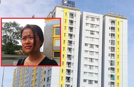 Dân Chung cư Carina bật khóc trong ngày cuối nhận tiền chủ đầu tư hỗ trợ