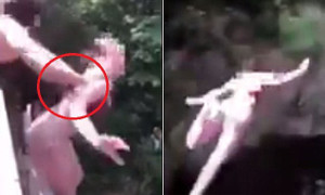 Clip: Bạn bè nghịch dại, thiếu nữ 16 tuổi ngã gãy xương sườn, tổn thương phổi