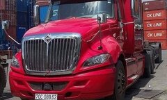 Hiệp sĩ Bình Dương tìm thấy xe container bị mất trộm hơn một tháng
