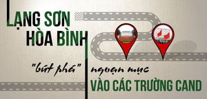 Thí sinh các tỉnh miền núi bứt phá ngoạn mục vào trường công an năm 2018
