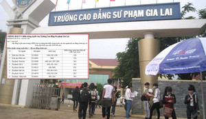 Thí sinh quá ít, trường nâng điểm chuẩn đánh trượt thí sinh 6/8 ngành