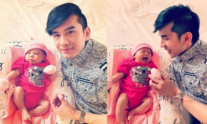 Khoảnh khắc Đan Trường chơi đùa với con gái Thanh Thảo gây sốt