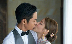 Trịnh Gia Dĩnh hôn Hoa hậu Hong Kong Trần Khải Lâm ngọt ngào trong lễ cưới
