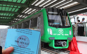 Chữ Trung Quốc in trên thẻ đi thử tàu Cát Linh - Hà Đông: Ban quản lý dự án đường sắt lý giải