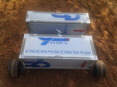 Máy gieo hạt tự động điều khiển từ xa giúp tăng năng suất gấp 5 lần