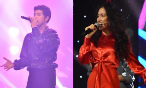 Noo Phước Thịnh, Hòa Minzy mang hit triệu views khuấy động sân khấu