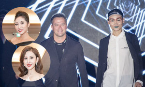 Hoa hậu Đặng Thu Thảo, Chi Nguyễn thích thú xem Michael Owen trình diễn thời trang