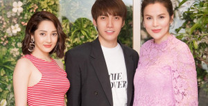 Hoa hậu Phương Lê diện váy 5.000 USD, hội ngộ ca sĩ Bảo Anh tại Hà Nội