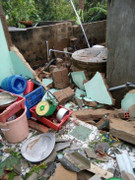 Bão số 4 ở Bình Thuận: 6 tàu đánh cá bị chìm, hơn 50 ngôi nhà tốc mái