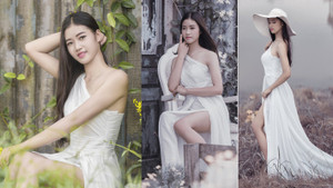 Hot girl Thanh Hoá mong manh, quyến rũ trong bộ ảnh mới