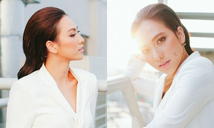 Phương Anh Đào: 'Tôi và anh Thái Hòa hôn nhau nhiều đến muốn sưng vêu miệng'