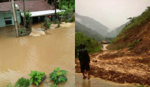 Video: Bão số 4 quét qua, nhiều huyện miền núi ở Nghệ An bị sạt lở, cô lập