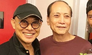 Ảnh Lý Liên Kiệt bên cha vợ 83 tuổi khiến dân mạng ngỡ ngàng