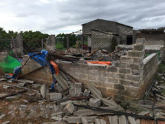 Dông lốc làm sập nhà, hai bà cháu bị đè chết thương tâm ở Cà Mau