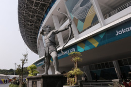 Khai mạc ASIAD 18: Chủ nhà Indonesia mang cả rừng cây, thác nước vào sân vận động