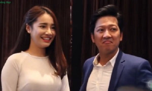 Sau loạt ồn ào, lần hiếm hoi Nhã Phương tình tứ sánh đôi bên Trường Giang