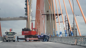 Video: Sắp đưa vào sử dụng cây cầu 7.300 tỷ đồng giúp Hà Nội đi Hạ Long còn 90 phút