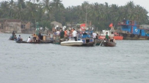 Chìm đò ở Cà Mau, một người chết đuối thương tâm