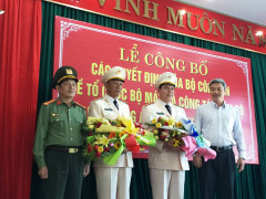 Công an TP Đà Nẵng có thêm 2 phó giám đốc