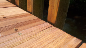 Gỗ lim lát sàn ở cầu đi bộ siêu sang ở Huế rạn nứt: Chủ đầu tư nói gì?