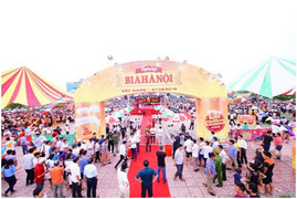 Ngày hội Bia Hà Nội tại Bắc Giang: 'Vui không khoảng cách'