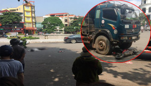 Va chạm với xe tải, hai nữ sinh lớp 10 thương vong tại Vĩnh Phúc