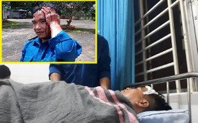 2 nhân viên đi giải tỏa đất lấn chiếm bị đánh nhập viện