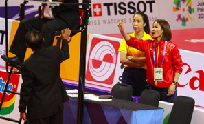 Cầu mây nữ Việt Nam bị xử ép ở bán kết ASIAD 2018