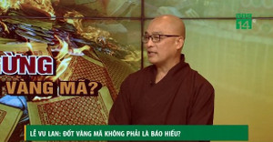 Lễ Vu Lan: Đốt vàng mã không phải là báo hiếu?