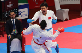 Thua nhà vô địch thế giới, Minh Phụng giành HCB Karate ASIAD 18