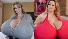 Người phụ nữ có vòng 1 nhân tạo lớn nhất thế giới