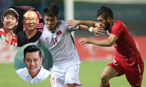 NSƯT Hoài Linh cùng dàn sao Việt vỡ òa với chiến thắng của Olympic Việt Nam