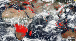 Ảnh vệ tinh của NASA cảnh báo thực trạng khủng khiếp trên Trái đất