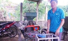Anh thợ sửa xe mang 'nghề' vào các sáng chế nông nghiệp