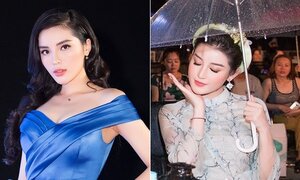 Không chỉ mua đồ ăn, Hoa hậu Kỳ Duyên còn công khai khen Á hậu Huyền My xinh