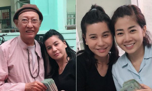 Cát Phượng tiết lộ tình hình sức khỏe hiện tại của nghệ sĩ Lê Bình và Mai Phương