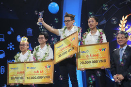 Nam sinh Quảng Ninh trở thành quán quân Đường lên đỉnh Olympia năm 2018