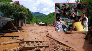 Lũ quét, sạt lở xóa sổ nhà cửa tại bản vùng cao Thanh Hóa