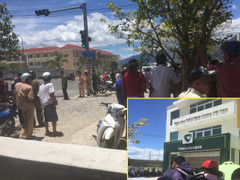 Truy tìm 2 thanh niên cướp ngân hàng ở Khánh Hòa