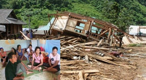 Dân bản Poọng, Thanh Hoá kể phút sinh tử chạy lũ dữ