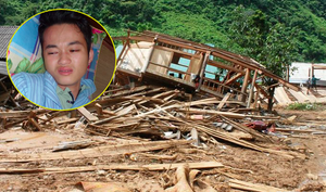 Nỗi đau tận cùng của người chồng cố cứu con, không thể cứu vợ trong lũ dữ ở Thanh Hóa