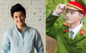 Nam cảnh sát cơ động Đắk Lắk được ví là bản sao hot boy Huỳnh Anh