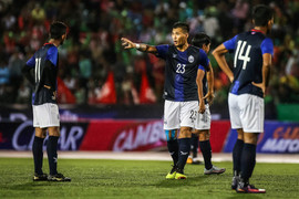 Video: Campuchia thua ngược Malaysia trong ngày ra mắt HLV Keisuke Honda