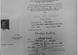 Dùng bằng đại học giả, Trưởng ban Tổ chức Huyện ủy ở Gia Lai mất chức